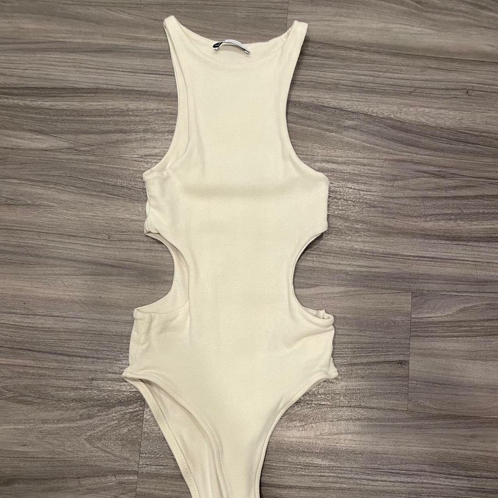 Zara Cream Kids Bodysuit